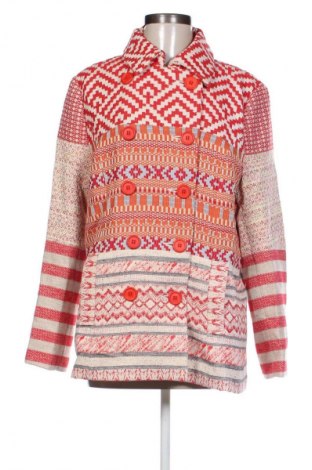 Дамско палто Desigual, Размер XL, Цвят Многоцветен, Цена 343,90 лв.