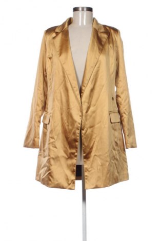 Palton de femei Missguided, Mărime S, Culoare Auriu, Preț 102,99 Lei