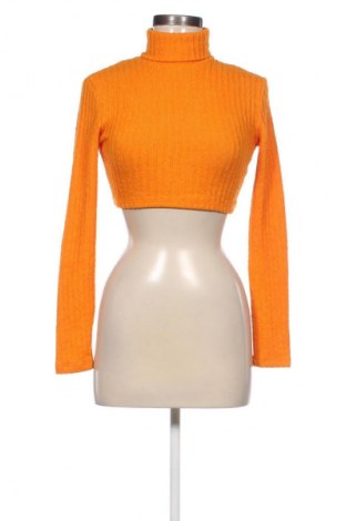 Damski golf Bershka, Rozmiar S, Kolor Pomarańczowy, Cena 44,00 zł