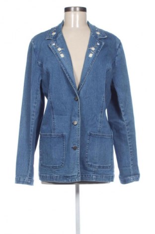 Sacou de femei Denim&Co., Mărime L, Culoare Albastru, Preț 128,62 Lei