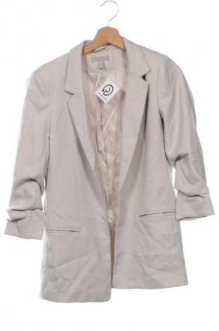 Sacou de femei H&M, Mărime XS, Culoare Bej, Preț 163,99 Lei