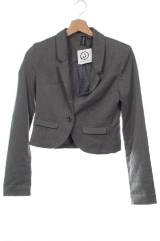 Damen Blazer H&M Divided, Größe XS, Farbe Grau, Preis 33,99 €