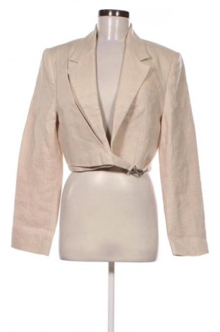 Sacou de femei Mango, Mărime M, Culoare Bej, Preț 422,99 Lei