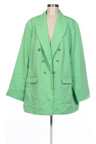 Damen Blazer Yours, Größe 4XL, Farbe Grün, Preis 33,99 €