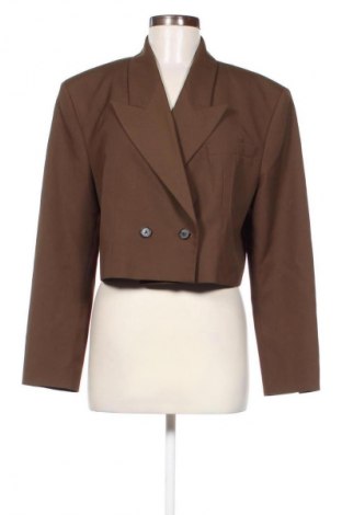Damen Blazer Zara, Größe L, Farbe Grün, Preis 24,55 €