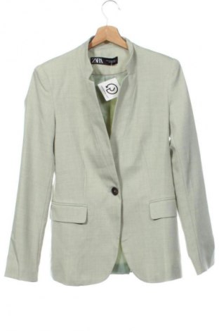 Női blézer Zara, Méret XS, Szín Zöld, Ár 17 250 Ft