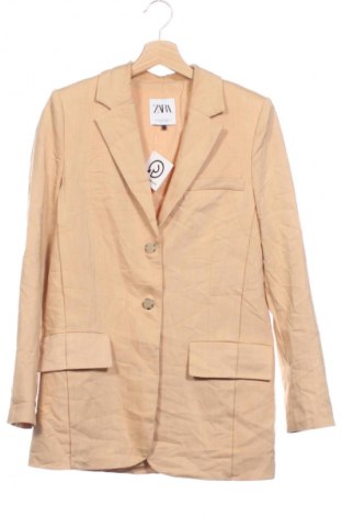 Női blézer Zara, Méret XS, Szín Bézs, Ár 12 979 Ft