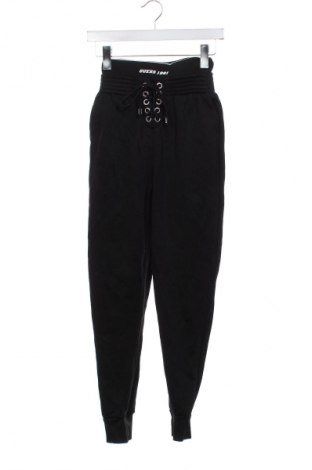 Damskie spodnie sportowe Guess, Rozmiar XS, Kolor Czarny, Cena 382,18 zł
