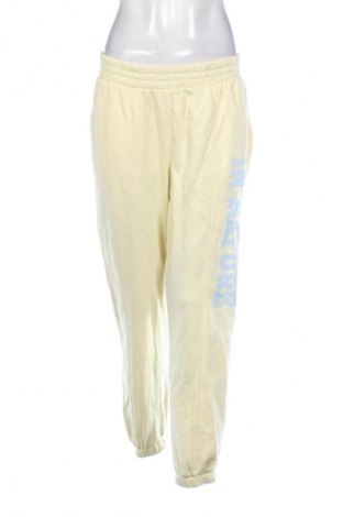 Damskie spodnie sportowe H&M Divided, Rozmiar M, Kolor Żółty, Cena 66,67 zł