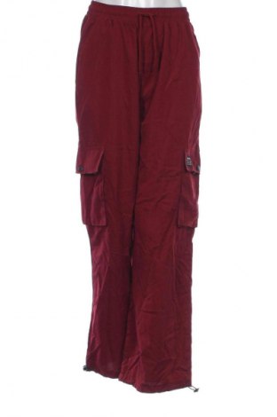 Pantaloni trening de femei Unbranded, Mărime L, Culoare Roșu, Preț 98,99 Lei