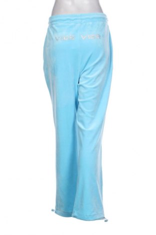 Pantaloni trening de femei Viervier Exclusive x About You, Mărime M, Culoare Albastru, Preț 89,47 Lei