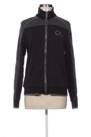 Дамско спортно горнище Calvin Klein Jeans, Размер XL, Цвят Черен, Цена 175,76 лв.