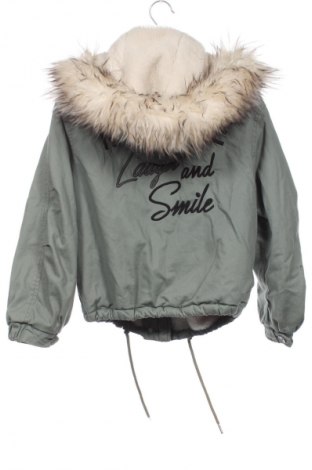 Γυναικείο μπουφάν Bershka, Μέγεθος XS, Χρώμα Πράσινο, Τιμή 30,91 €