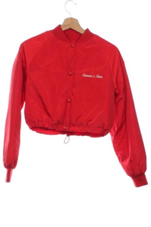 Geacă de femei Bershka, Mărime XS, Culoare Roșu, Preț 163,99 Lei