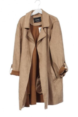 Дамско яке Pull&Bear, Размер XS, Цвят Бежов, Цена 48,99 лв.