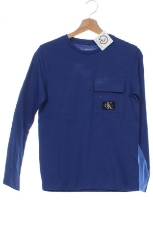 Detská blúzka  Calvin Klein Jeans, Veľkosť 12-13y/ 158-164 cm, Farba Modrá, Cena  36,95 €