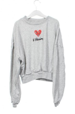 Bluză pentru copii H&M, Mărime 12-13y/ 158-164 cm, Culoare Gri, Preț 37,99 Lei