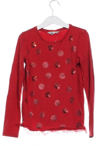 Bluză pentru copii H&M, Mărime 6-7y/ 122-128 cm, Culoare Roșu, Preț 30,87 Lei