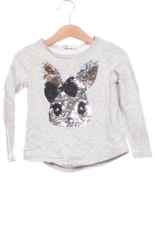 Детска блуза H&M, Размер 2-3y/ 98-104 см, Цвят Сив, Цена 12,00 лв.