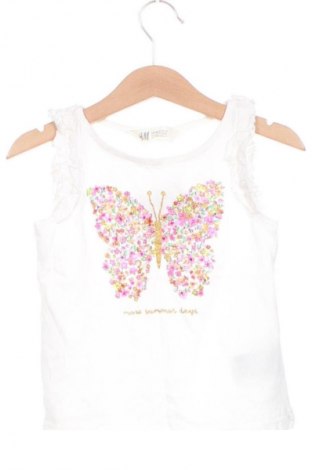 Kinder Shirt H&M, Größe 2-3y/ 98-104 cm, Farbe Weiß, Preis € 4,99