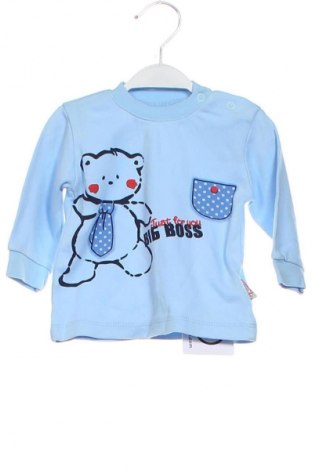 Kinder Shirt Unbranded, Größe 3-6m/ 62-68 cm, Farbe Blau, Preis 6,00 €