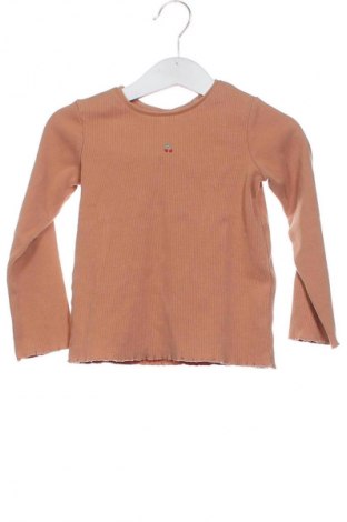Kinder Shirt Zara, Größe 18-24m/ 86-98 cm, Farbe Braun, Preis 7,00 €