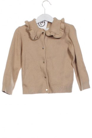 Детска жилетка H&M, Размер 2-3y/ 98-104 см, Цвят Бежов, Цена 27,37 лв.