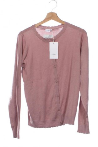 Kinder Strickjacke Name It, Größe 13-14y/ 164-168 cm, Farbe Aschrosa, Preis 38,99 €