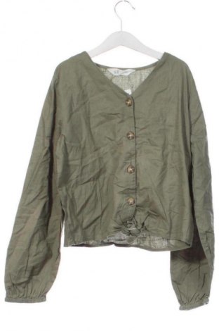 Kinderhemd H&M, Größe 11-12y/ 152-158 cm, Farbe Grün, Preis 7,99 €