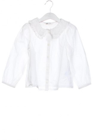 Παιδικό πουκάμισο H&M, Μέγεθος 3-4y/ 104-110 εκ., Χρώμα Λευκό, Τιμή 6,00 €