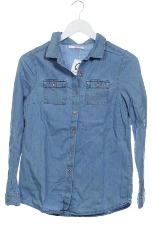 Kinderhemd Marks & Spencer, Größe 13-14y/ 164-168 cm, Farbe Blau, Preis € 7,15