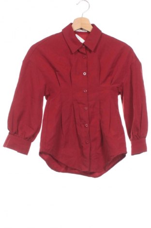 Kinderhemd SHEIN, Größe 7-8y/ 128-134 cm, Farbe Rot, Preis 7,99 €
