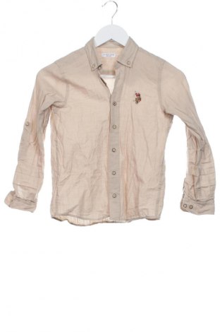 Gyerek ing U.S. Polo Assn., Méret 7-8y / 128-134 cm, Szín Bézs, Ár 5 400 Ft