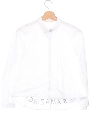 Детска риза Zara, Размер 10-11y/ 146-152 см, Цвят Бял, Цена 14,99 лв.