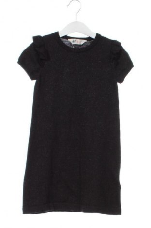 Детска рокля H&M, Размер 4-5y/ 110-116 см, Цвят Черен, Цена 24,00 лв.
