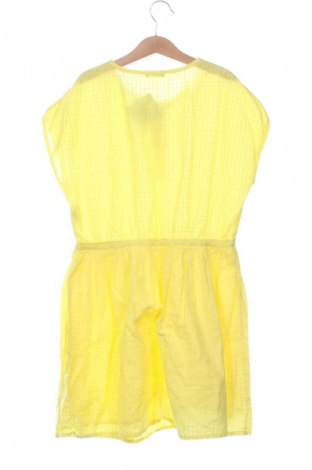 Dziecięca sukienka United Colors Of Benetton, Rozmiar 8-9y/ 134-140 cm, Kolor Żółty, Cena 62,00 zł