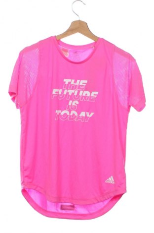 Детска тениска Adidas, Размер 14-15y/ 168-170 см, Цвят Розов, Цена 56,99 лв.