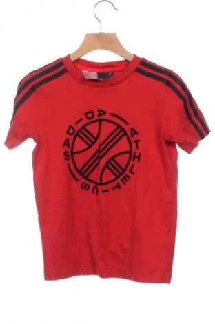 Tricou pentru copii Adidas, Mărime 6-7y/ 122-128 cm, Culoare Roșu, Preț 142,51 Lei
