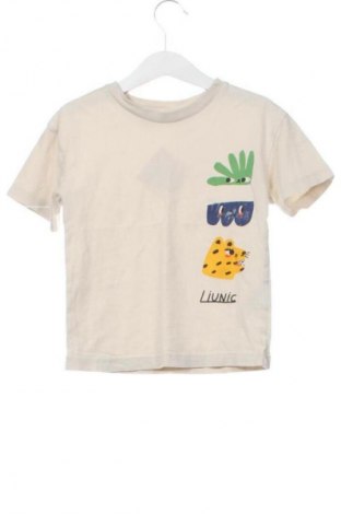 Dziecięcy T-shirt H&M, Rozmiar 2-3y/ 98-104 cm, Kolor ecru, Cena 27,59 zł