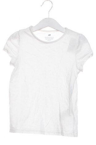 Παιδικό μπλουζάκι H&M, Μέγεθος 4-5y/ 110-116 εκ., Χρώμα Λευκό, Τιμή 5,83 €