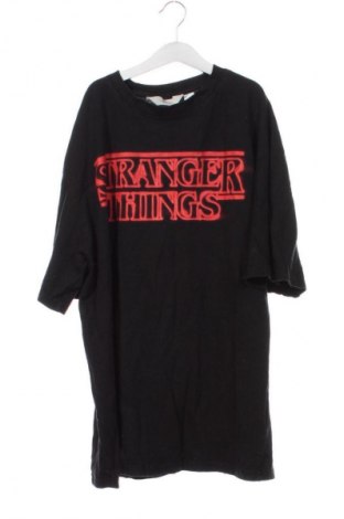 Детска тениска H&M, Размер 14-15y/ 168-170 см, Цвят Черен, Цена 12,00 лв.