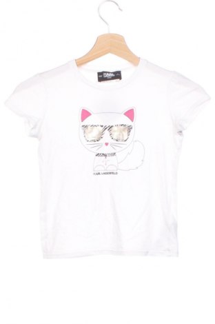 Dětské tričko  Karl Lagerfeld, Velikost 7-8y/ 128-134 cm, Barva Bílá, Cena  1 109,00 Kč