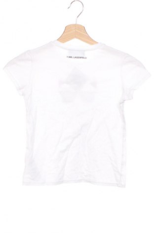 Dětské tričko  Karl Lagerfeld, Velikost 7-8y/ 128-134 cm, Barva Bílá, Cena  1 109,00 Kč