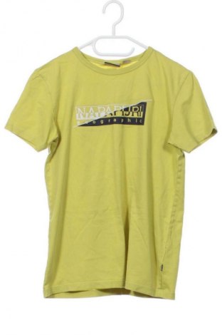 Tricou pentru copii Napapijri, Mărime 13-14y/ 164-168 cm, Culoare Verde, Preț 89,47 Lei