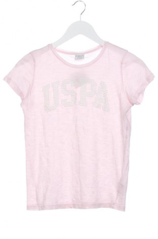 Παιδικό μπλουζάκι U.S. Polo Assn., Μέγεθος 9-10y/ 140-146 εκ., Χρώμα Ρόζ , Τιμή 10,30 €