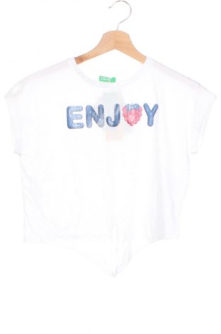 Kinder T-Shirt United Colors Of Benetton, Größe 10-11y/ 146-152 cm, Farbe Weiß, Preis € 17,00