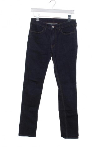 Dětské džíny  H&M, Velikost 12-13y/ 158-164 cm, Barva Modrá, Cena  423,00 Kč