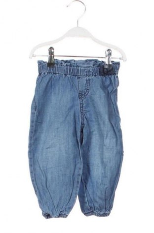 Blugi pentru copii H&M, Mărime 9-12m/ 74-80 cm, Culoare Albastru, Preț 82,32 Lei