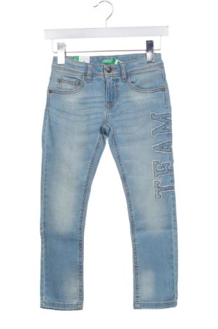 Kinderjeans United Colors Of Benetton, Größe 6-7y/ 122-128 cm, Farbe Blau, Preis 11,15 €