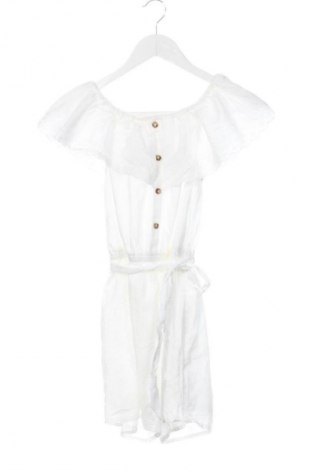 Salopetă pentru copii. C&A, Mărime 11-12y/ 152-158 cm, Culoare Alb, Preț 134,30 Lei